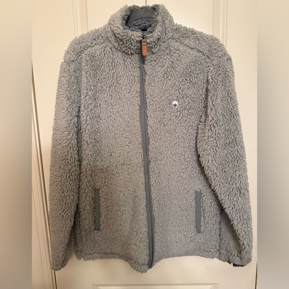 The Southern Shirt Company Gray Teddy Jacket